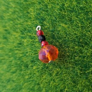 Fall Crystal Delight Tier Pendant Faceted P317